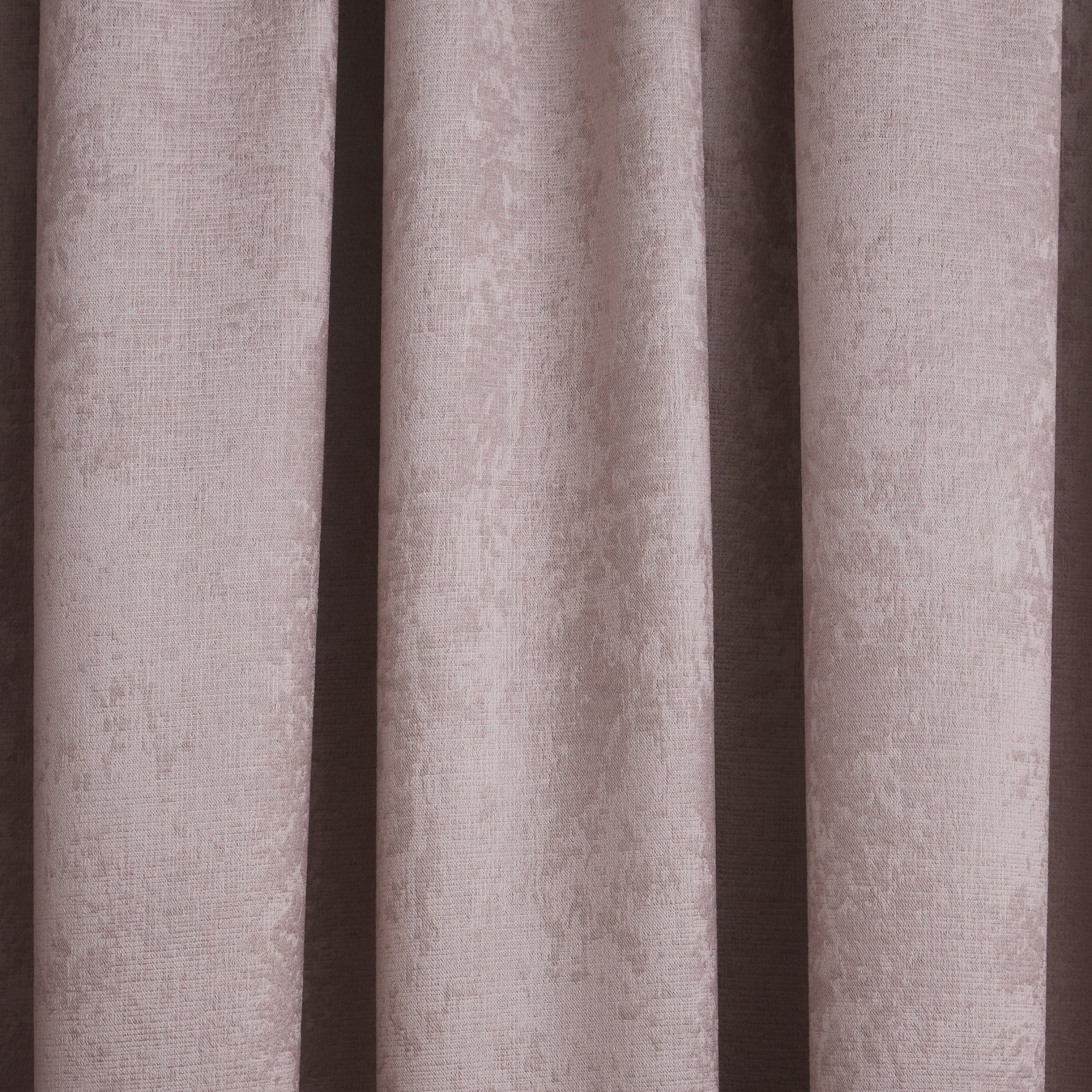 Pair of Pencil Pleat Curtains Galaxy by Fusion in Blush