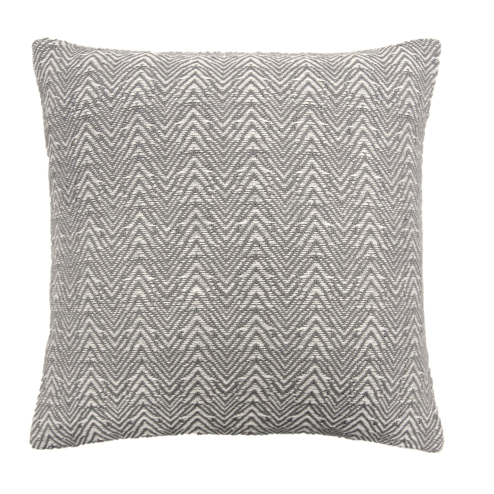 Herringbone - 100% Cotton Filled Cushion - by Appletree Loft