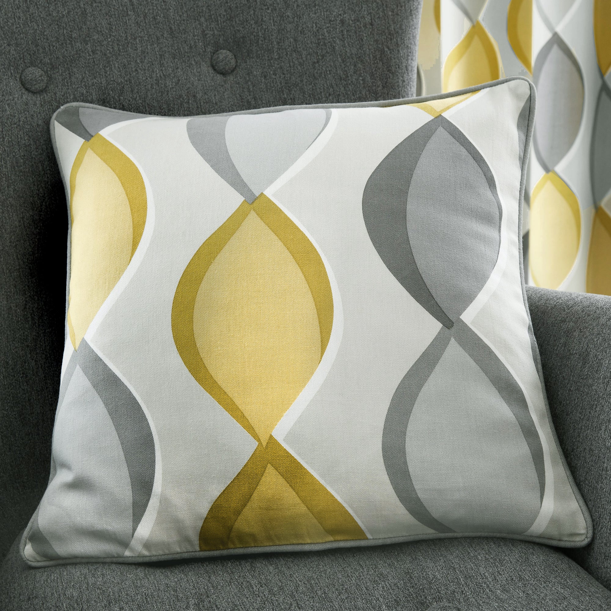 Lennox - Filled Square Cushion - by Fusion