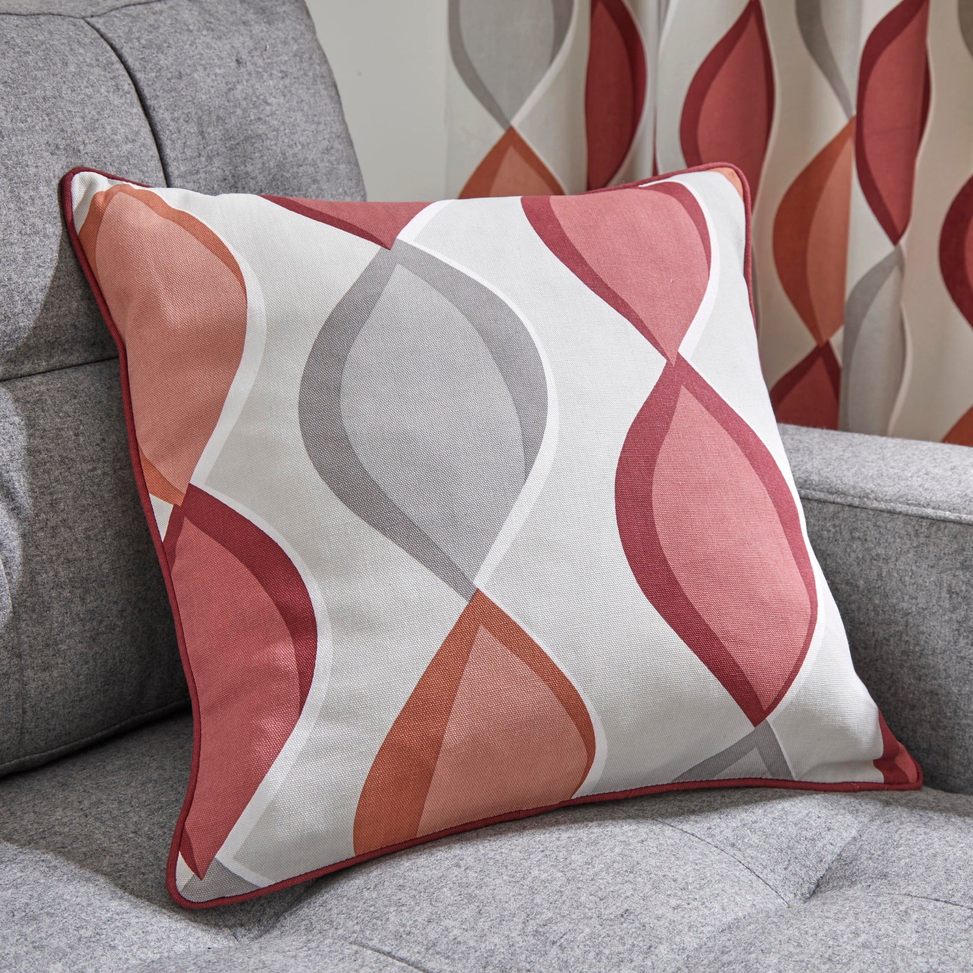 Filled Cushion Lennox by Fusion in Spice