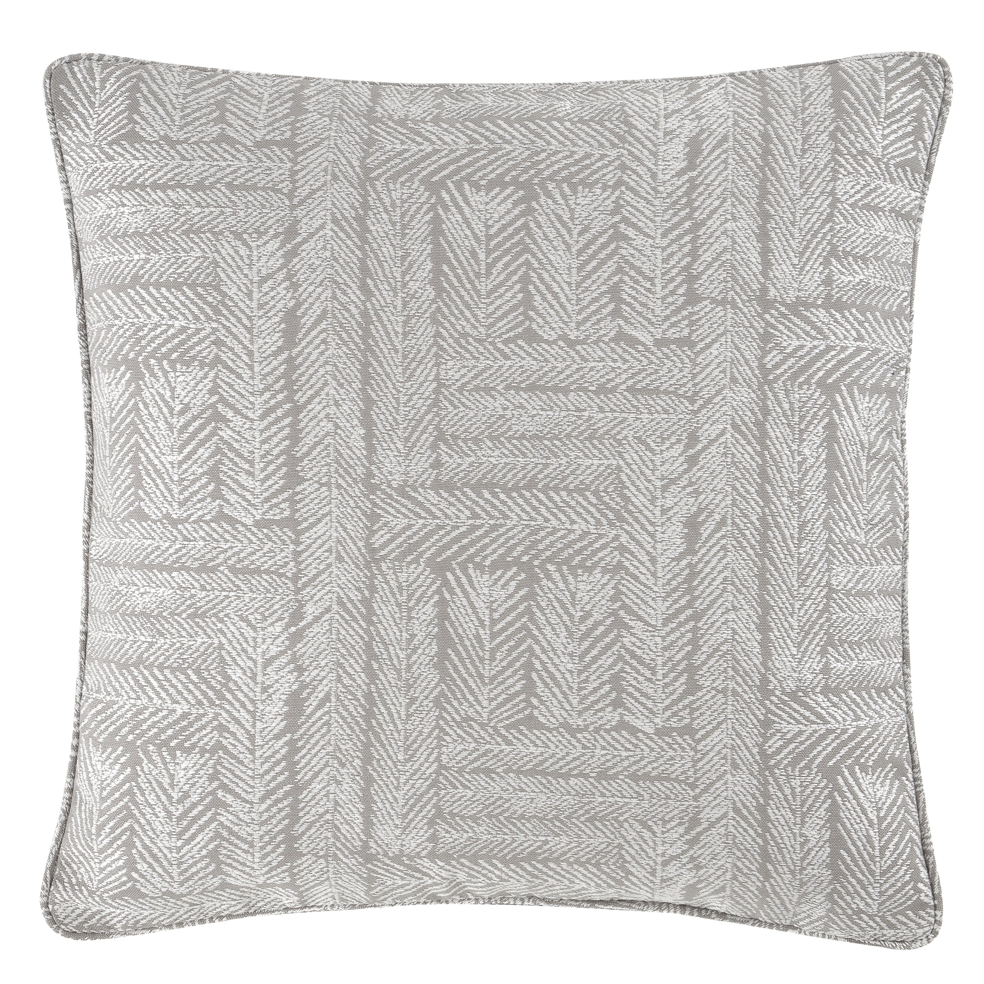 Lowe - Textured stripes Filled Square Cushion - by Curtina