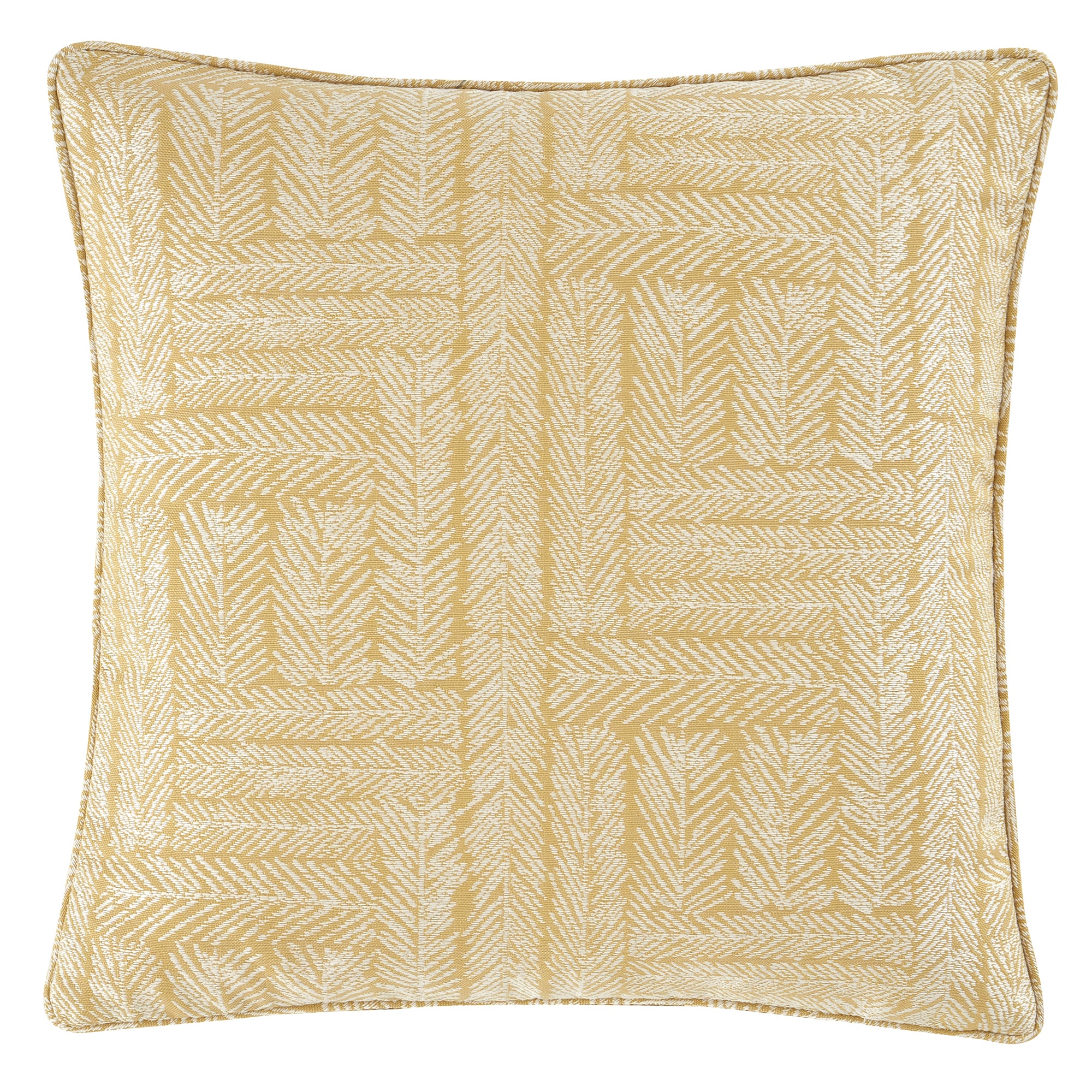 Lowe - Textured stripes Filled Square Cushion - by Curtina