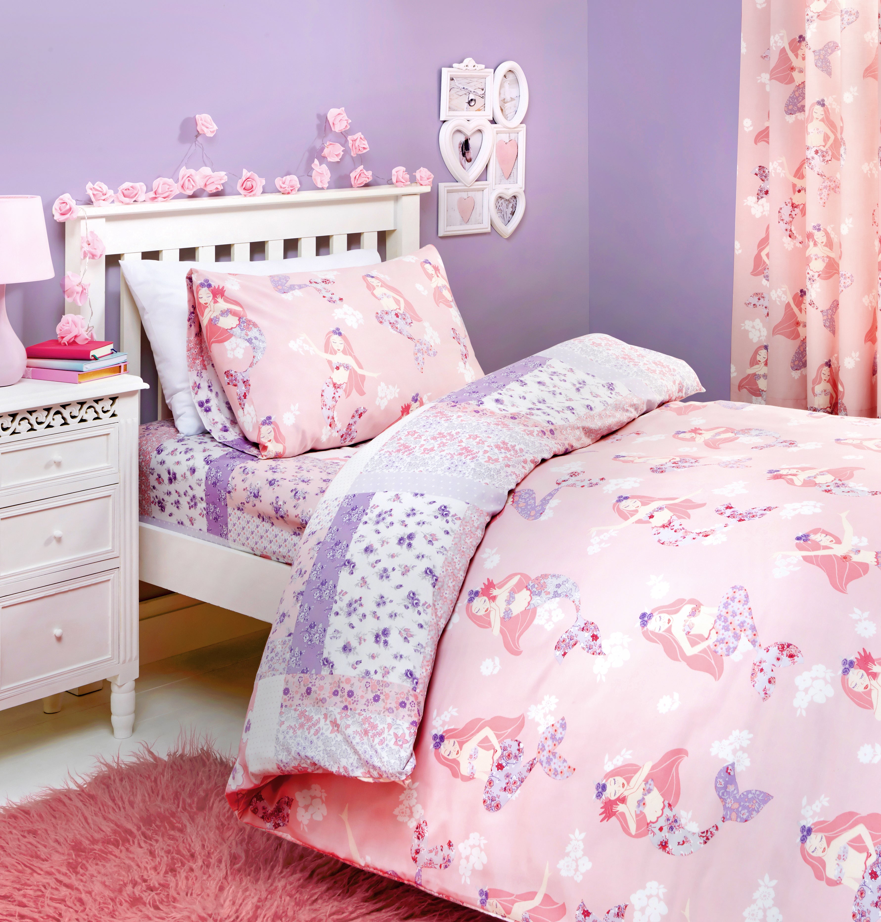 Girls double hotsell duvet set