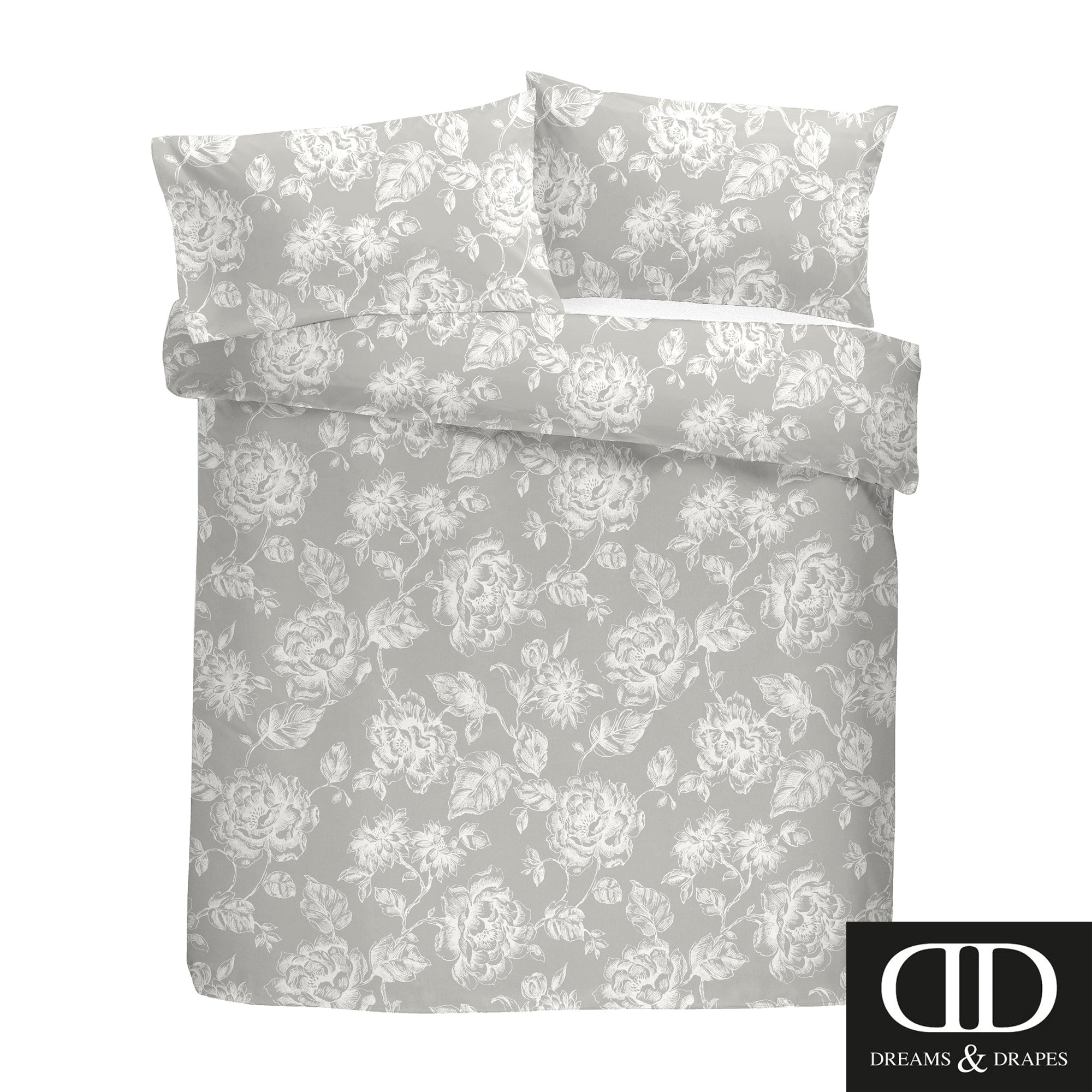 Mishka Grey - Easy Care Bedding - by D&D Design
