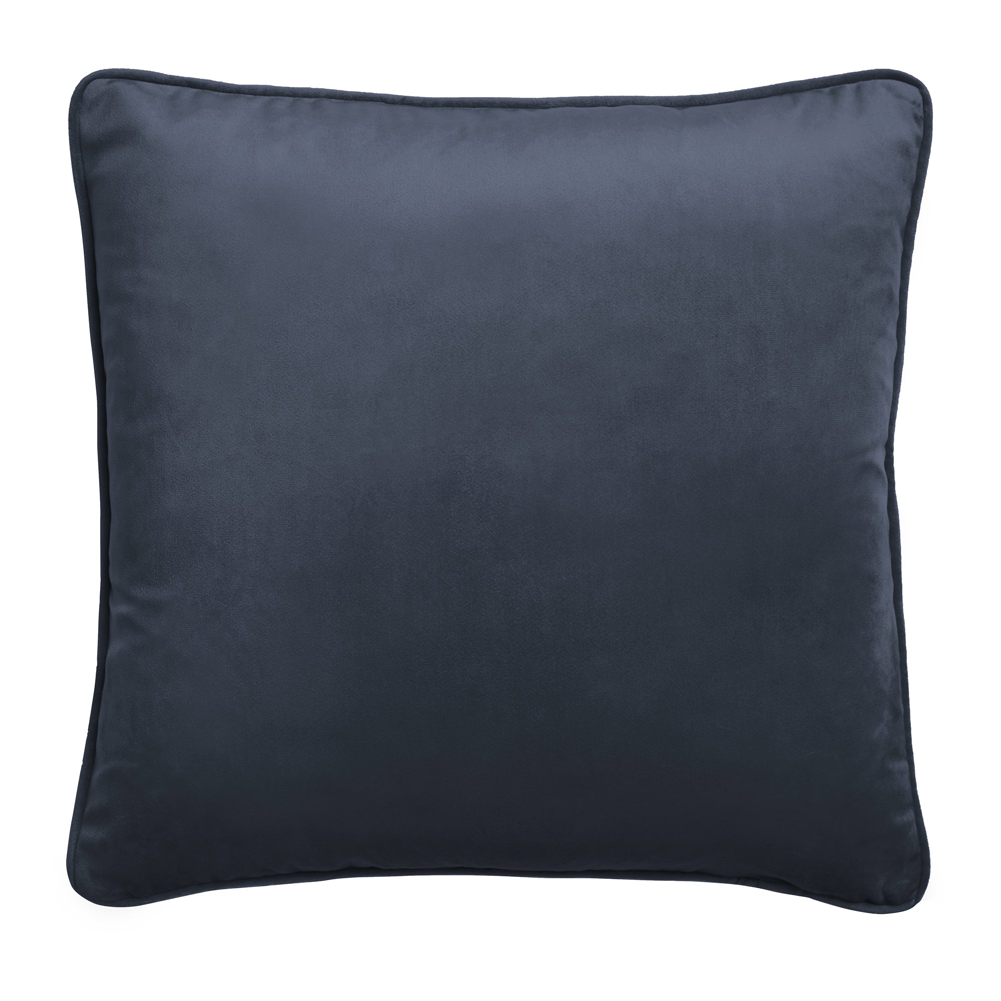 Montrose - Velvet Filled Cushion in Navy - by Laurence Llewelyn-Bowen