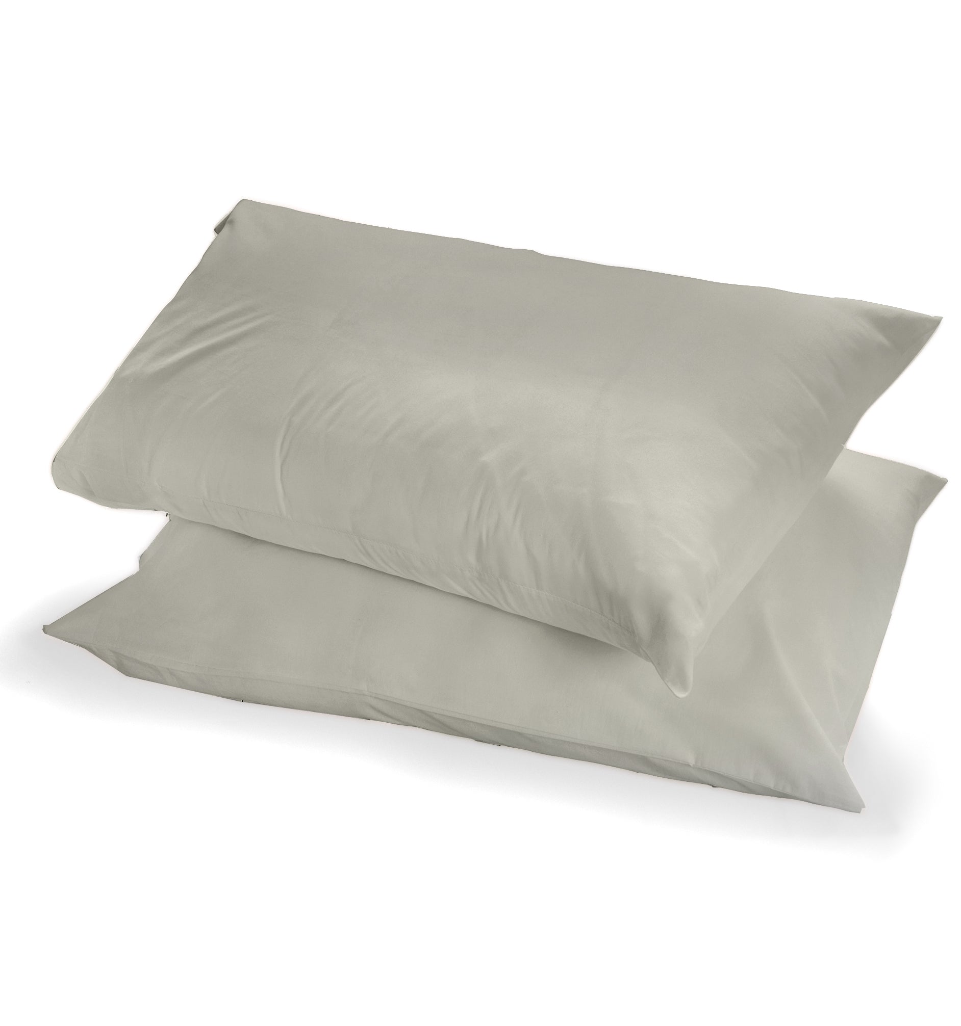 Plain Dye - 200TC 100% Cotton Fitted Sheets & Optional Pillowcases in Silver - by Appletree Boutique