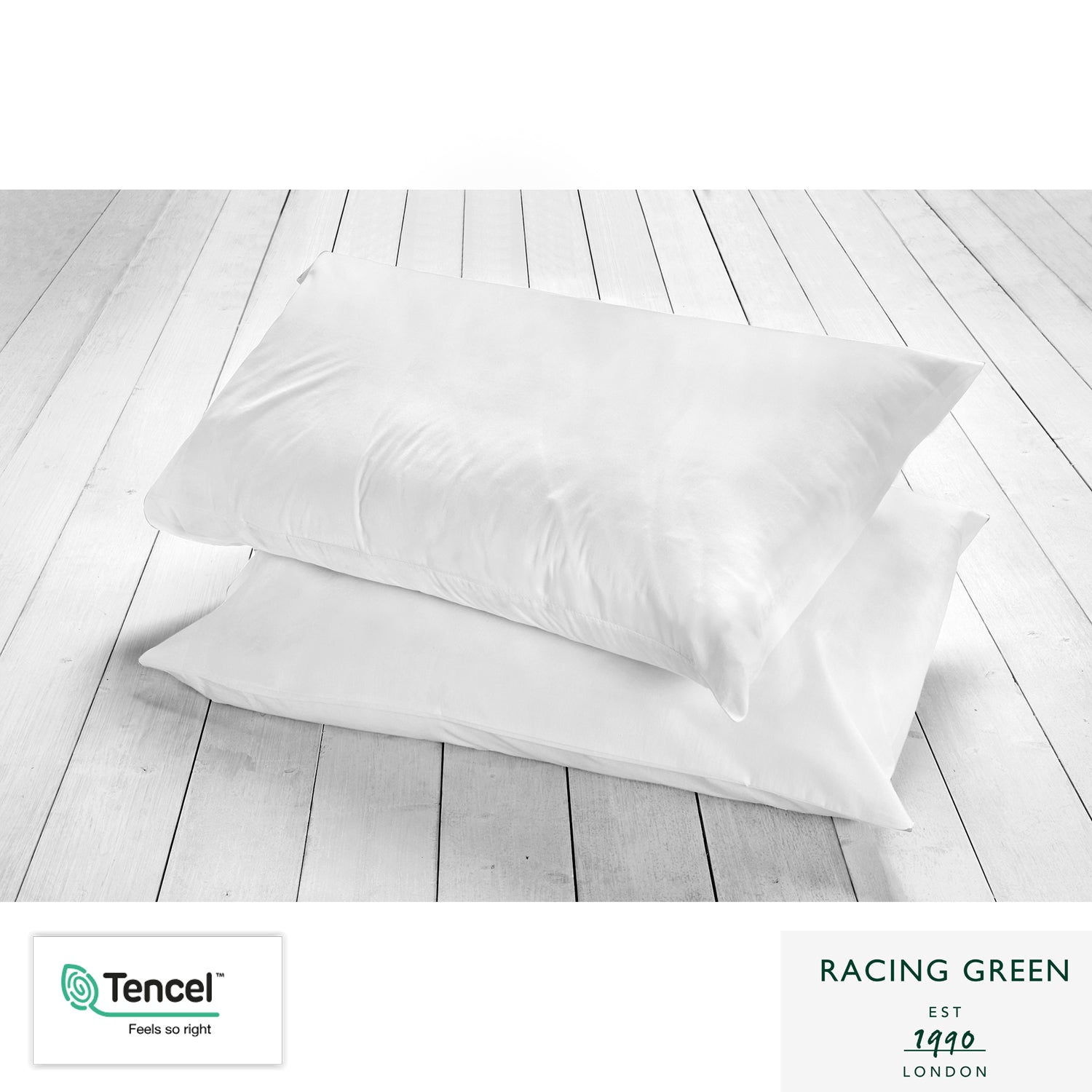 Stay Cool -  Tencel & Cotton Fitted Sheets & Optional Pillowcases by Racing Green