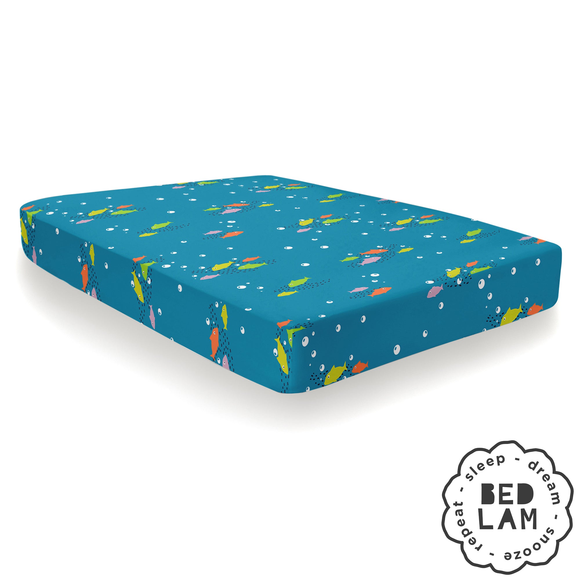 Sea Life - Glow In The Dark Duvet Cover Set, Curtains & Fitted Sheets - by Bedlam