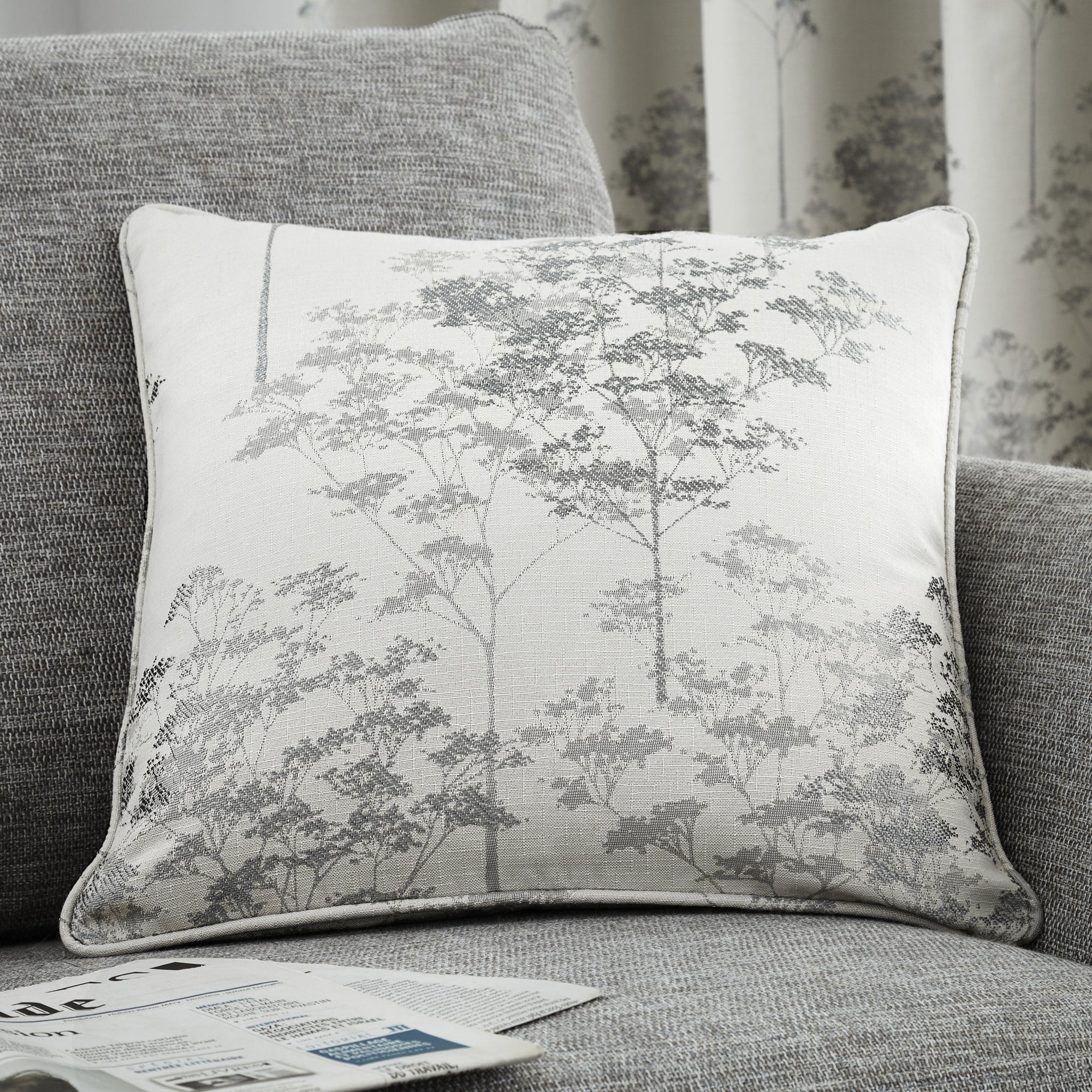 Elmwood - Filled Cushion by Curtina