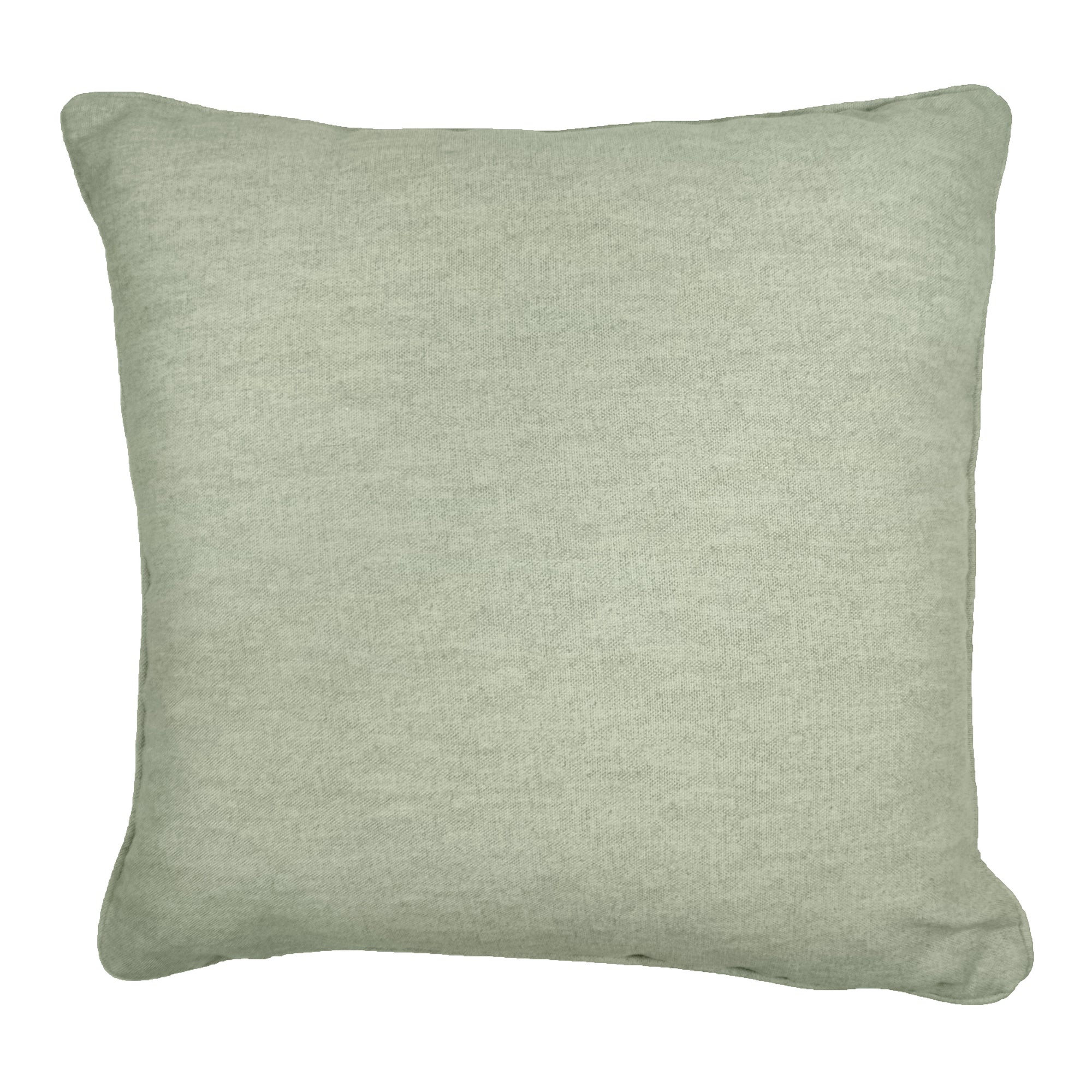 Sorbonne - 100% Cotton Filled Cushion in Green - by Fusion