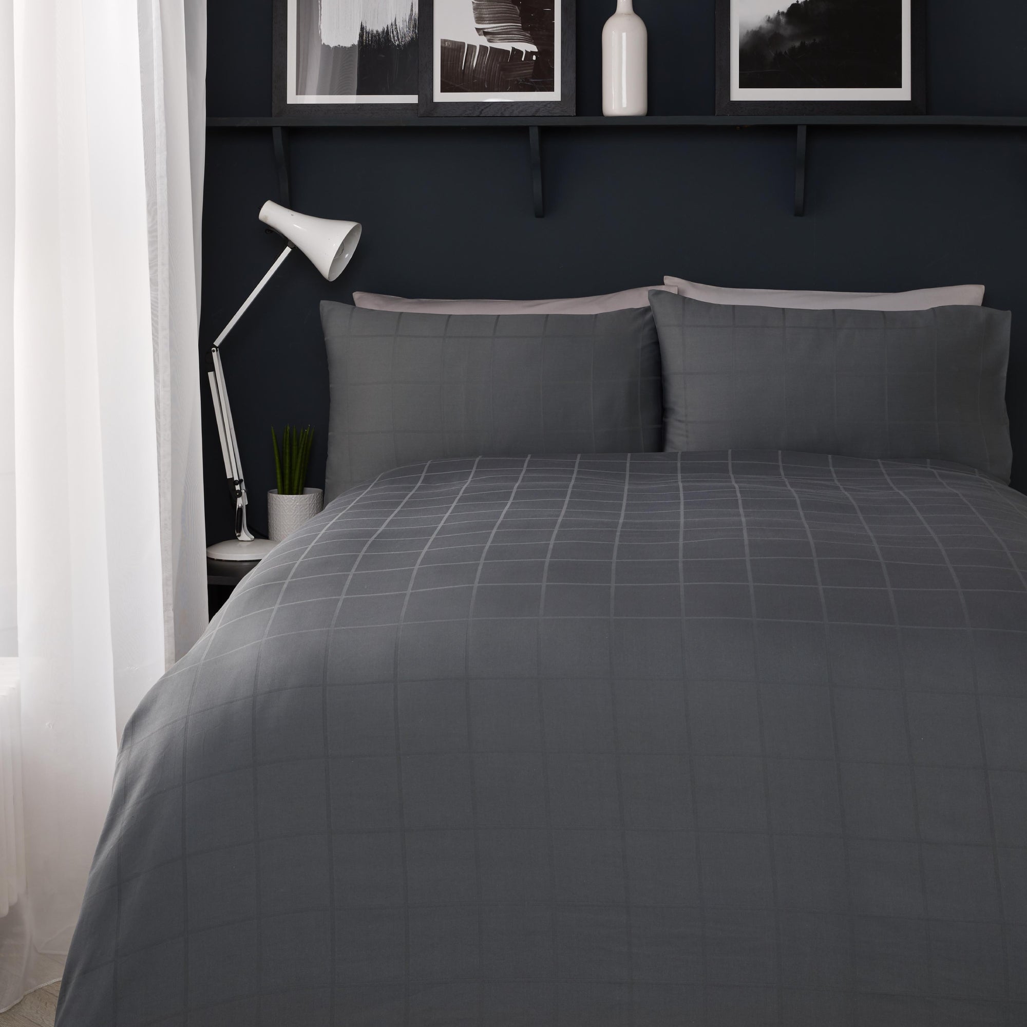 Duvet Cover Set Sorelle by Appletree Boutique in Charcoal