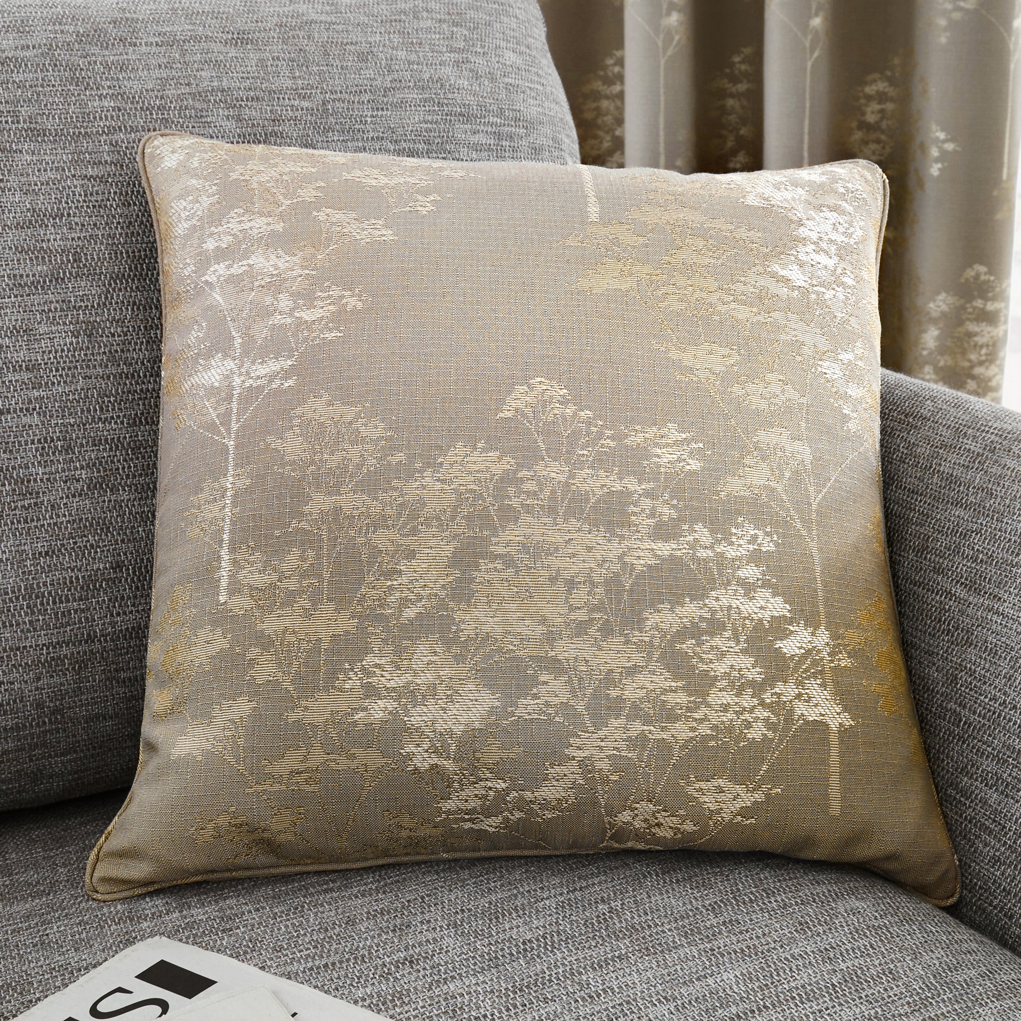 Elmwood - Filled Cushion by Curtina