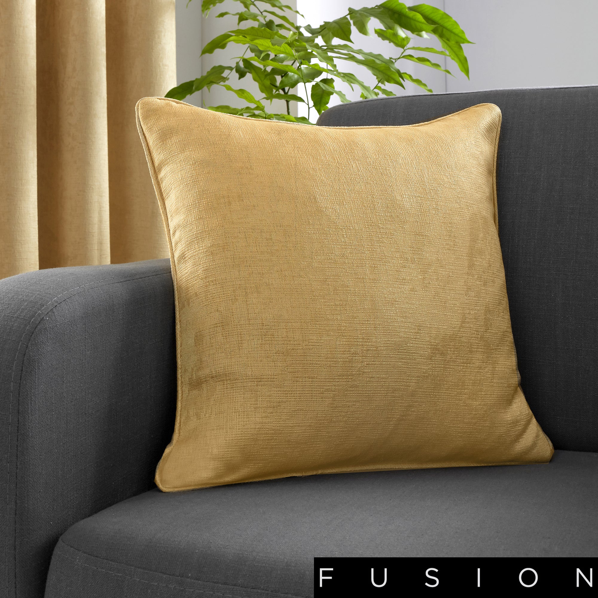 Strata - Filled Square Cushion - by Fusion